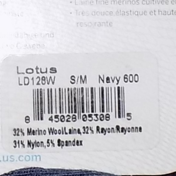 New Sockwell Navy cashmerino lotus - Picture 3 of 3
